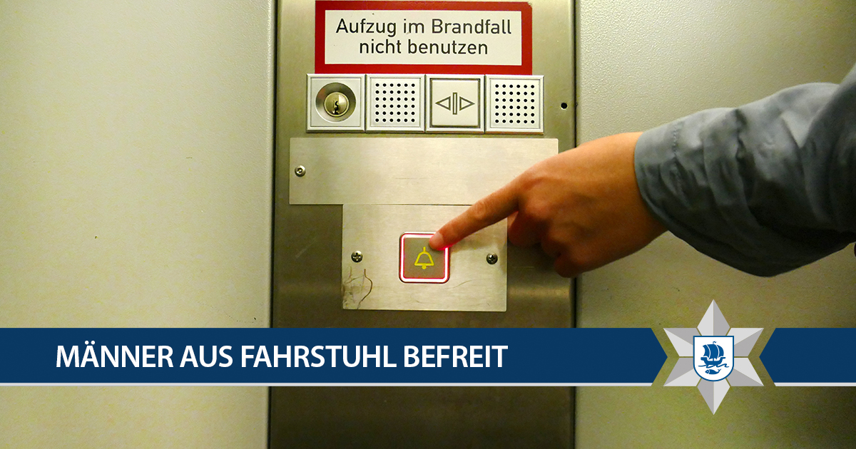 Bin Im Aufzug Stecken Geblieben In Aufzug stecken geblieben - Ortspolizeibehörde Bremerhaven